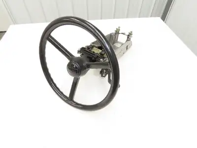 Hyster E50XM-33 Forklift Steering Wheel Column W/Forward & Reverse Selector