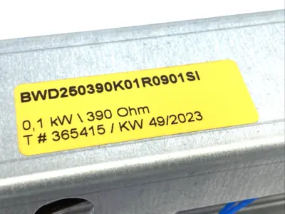 New | in-Stock KOCH, SIEMENS EF2037B, 021026943 Resistors Michigan US | Maverick Industrial Sales #1090389