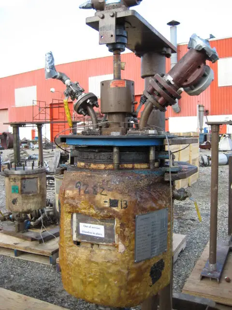 Used CERAMIC COATINGS 5 GALLON Reactors New Jersey US | Perry Equipment #120101