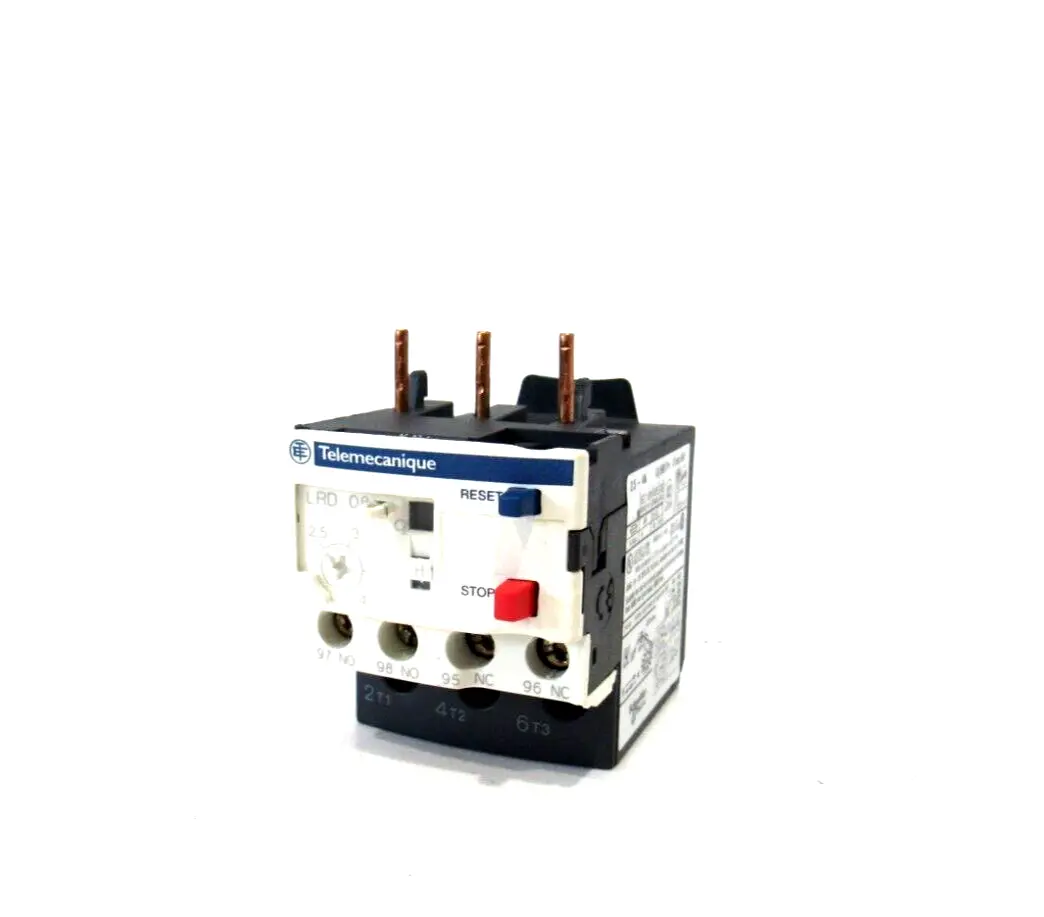 NEW TELEMECANIQUE LRD08 OVERLOAD RELAY