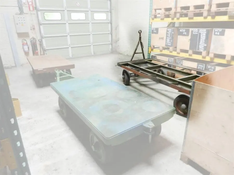USED LOADING TROLLEY 10 TON