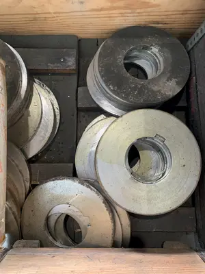 6,000 LB X 24" X .125" WEAN SLITTING LINE. STOCK # 2400119