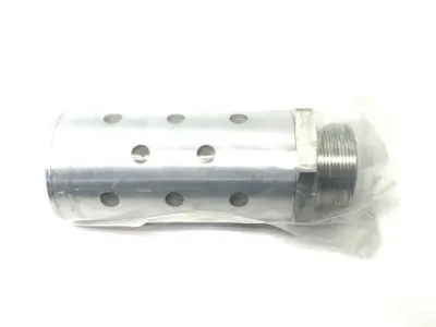 USED PARKER SILENCER/MUFFLER 2" NPT ALUMINUM, HFMA-200