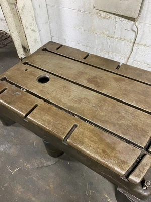 36" X 52" T SLOTTED CAST PLATE