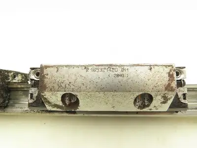 Bosh Rexroth R165321420 Ball Car Linear Guide Carriage Block 20 x 418mm Rail