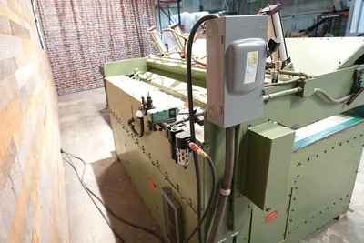 Raytherm PM 88 Feed Thru Radio Frequency Gluer w/Infeed Table