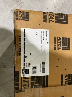USED RITTAL WALL MOUNTED ENCLOSURE SGL-DOOR 30X24X12 CARBON STEEL