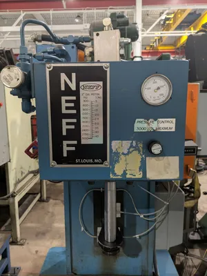 Used 1989 NEFF NEFF  PRESS C-Frame Presses Michigan US | Alma Machinery #1424498