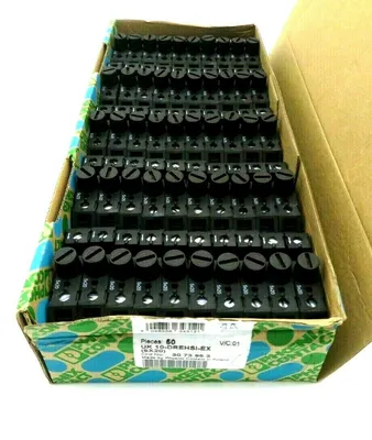 NEW 50PCS. PHOENIX CONTACT UK 10-DREHSI-EX TERMINAL BLOCK 5X20 UK10DREHSIEX