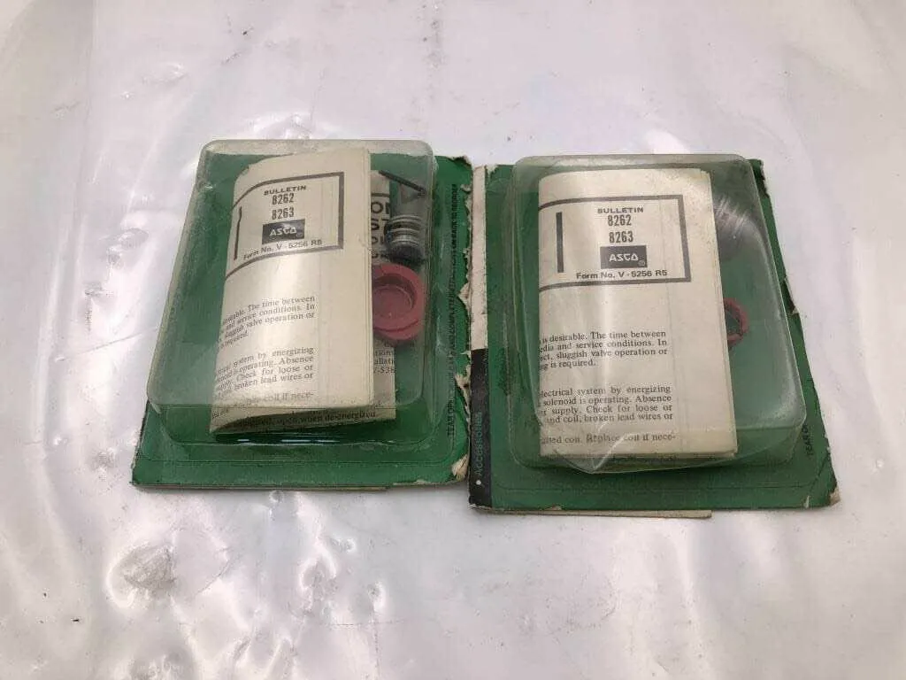 ASCO Red-Hat 68-038 Replacement Parts/Spare Parts Kit -Lot of 2 NIB