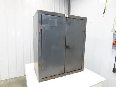 Strong Hold Extreme Duty 12 GA Counter-Height Cabinet 2 Shelf 36x20x42"