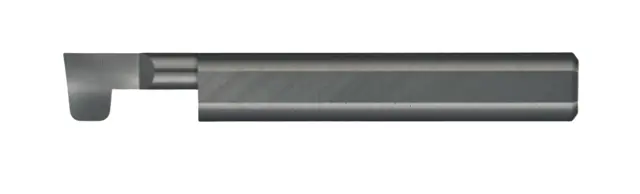 Micro 100 Solid Carbide Grooving Tool, O-Ring .208" Width x 2-1/2" USA