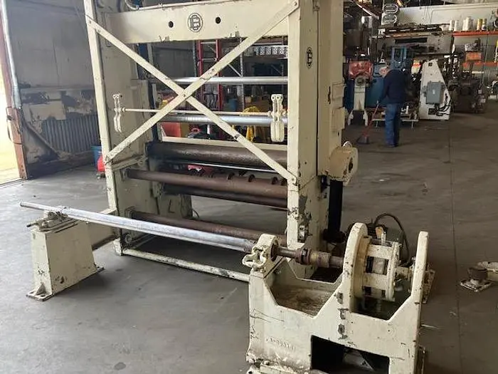 Used 54” BLACK CLAWSON TD 4 TWO DRUM REWINDER _UNKNOWN_ Slitters & Slitting Lines | Paper Converting Equipment #395892