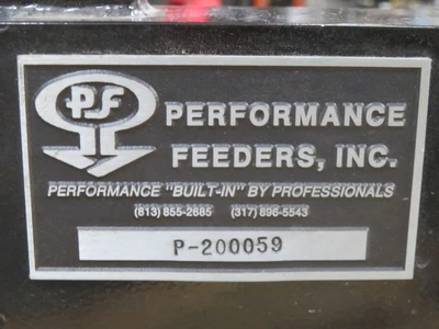 Used PERFORMANCE FEEDERS _UNKNOWN_ Vibratory Bowl Feeder Texas US | OCO Industrial #1717356