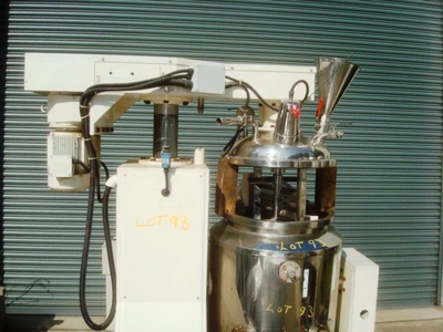 100L S/S JKTD BP2 Inox Vacuum Turbo Emulsifer Mixer Reactor