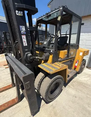Used CAT DP70 Internal Combustion Forklifts: Pneumatic Tire Michigan US | Miedema Asset Management Group #1424692