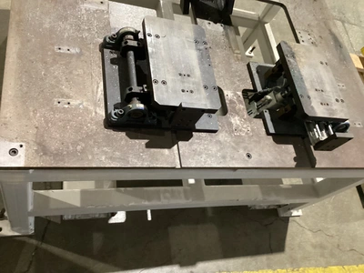 Used -- UNSPECIFIED -- Pneumatic Dual-Station Flip Fixture Table Robot Parts Michigan US | iGAM Industrial Marketplace #1494501