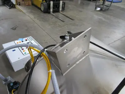 Smoot SS Scaling Hopper w/ Load Cells, Readout, and Control Panel