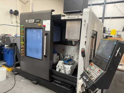 2024 DN SOLUTIONS DVF 5000 Vertical Machining Centers (5-Axis or More) | Machine Tool Emporium (1)