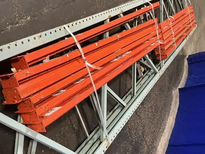 44” X 240” Pallet Racking - Teardrop