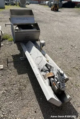Used  Olson / V-RAM Double By-Products Pumping System | 5,000 lbs/hr | Dual 50 HP Hydraul