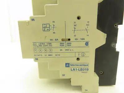 Telemecanique LD5 LB130 LB1 LB03P10 Combination Motor Starter 18A/4-6A