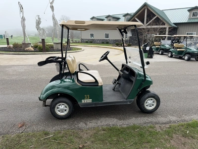 (1) 2017 E-Z-Go golf cart with a Kawasaki gas engine, model 625111G01, does not include Club canopy ...