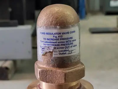 NEW FORD REGULATOR VALVE CORP. FIGURE#12