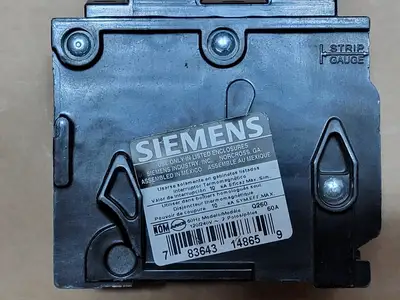 Used SIEMENS Q260 Switchgears British Columbia CA | Lenmark #835743