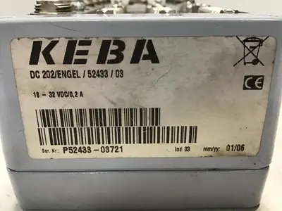 USED KEBA DC202/ENGEL/52433/03