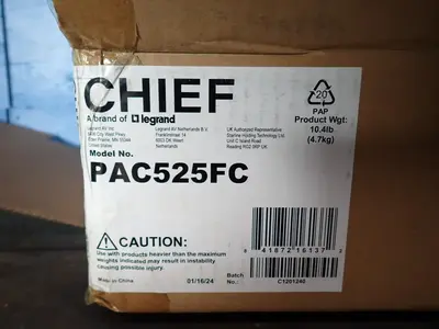 Used LEGRAND PAC525FC Electrical Boxes Ohio US | HGR 24 #1288630