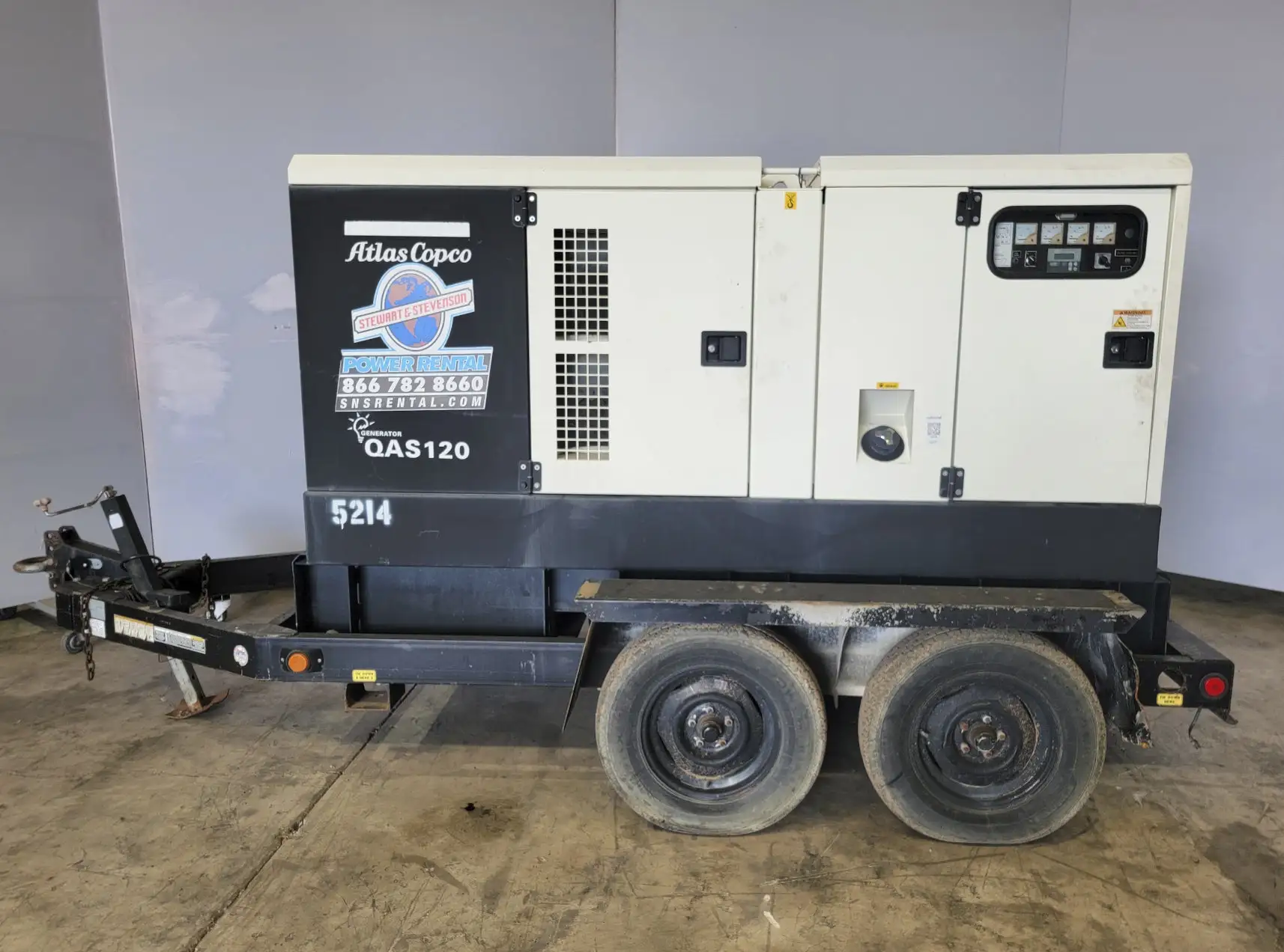 USED ATLAS COPCO QAS 120 JDS