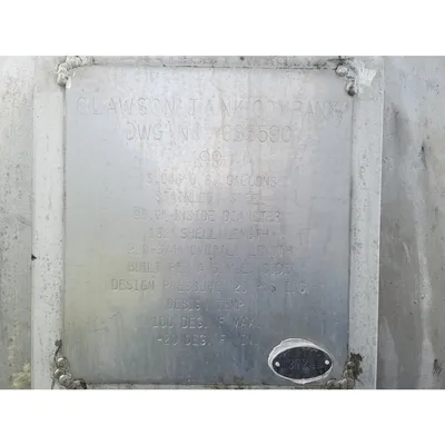 Used 6,000 Gallon Horizontal Stainless Steel Pressure Tank w/ Center Bulkhead