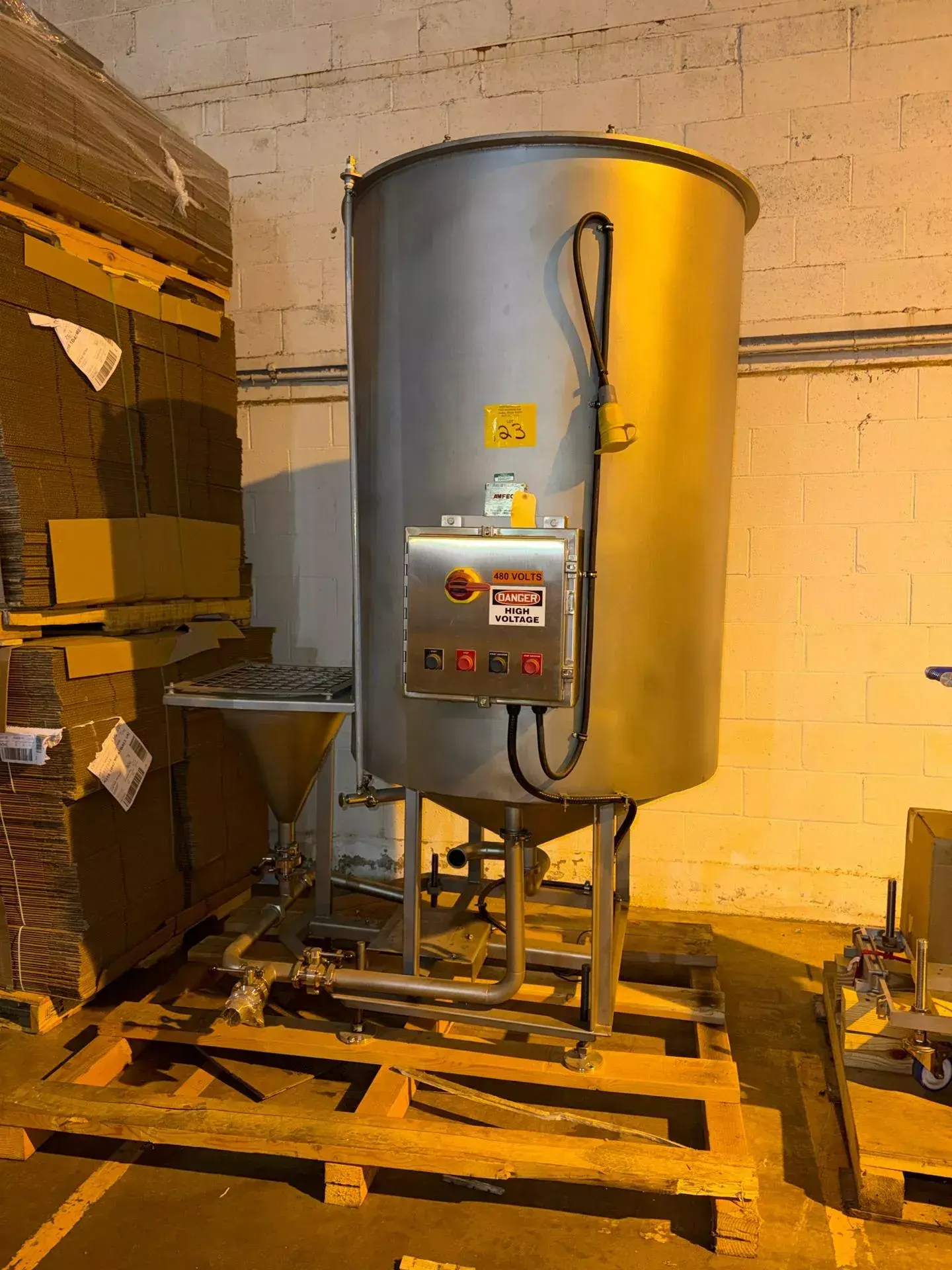 Used AMFEC BT-400 Vertical Mixers Illinois US | M&M Equipment Corp. #1266921