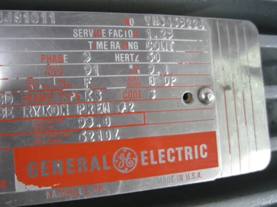 USED GE General Electric 5K8326JS1011