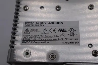 S8AS-48008N Omron DIN Rail Mount Power Supply 20A STOCK 4025-A