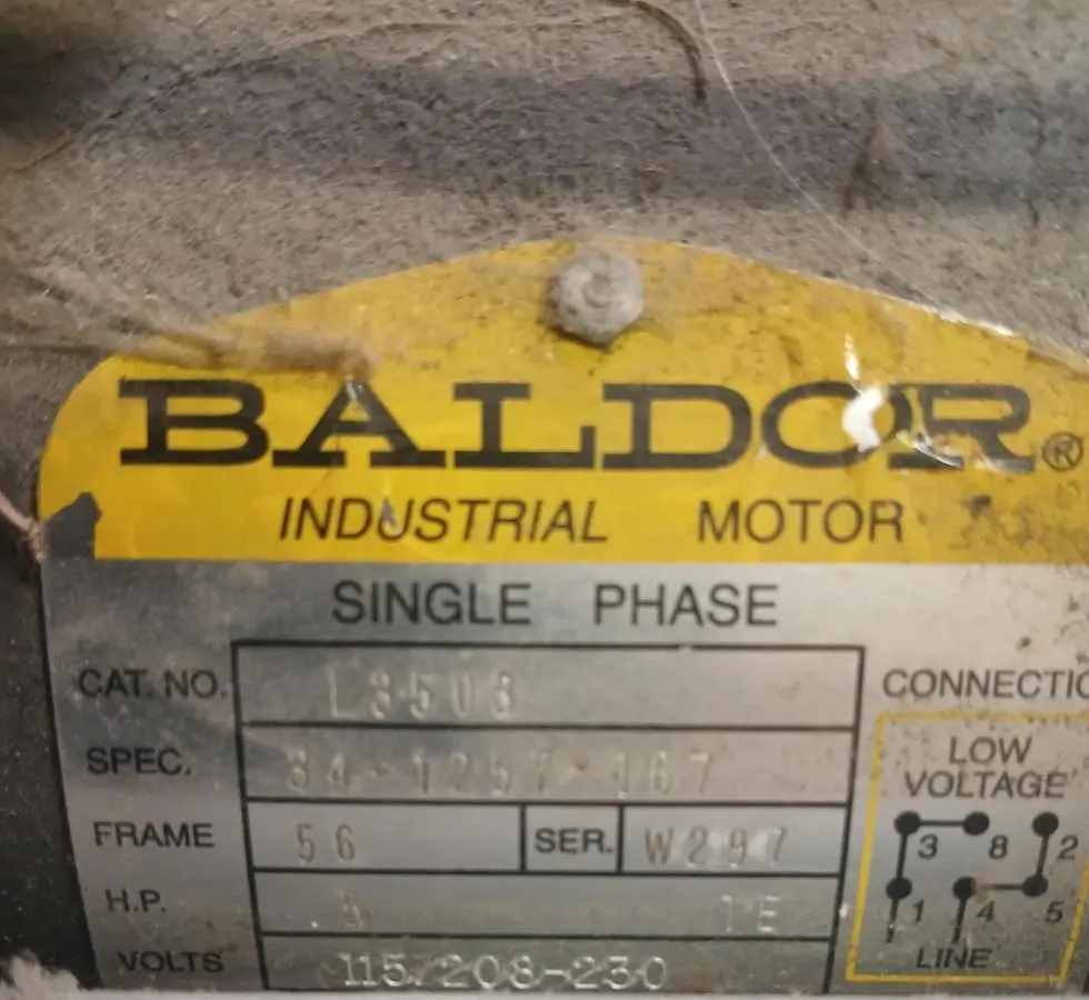 USED BALDOR L3508