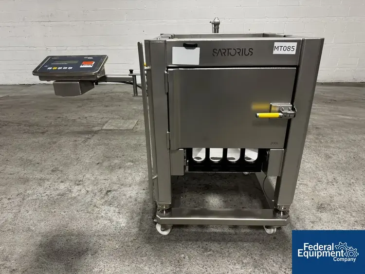 Used Sartorius 200 Liter Sartorius Palletank for Mixing Jacketed Fermenters / Bioreactors Ohio US | Federal Equipment Company #158376