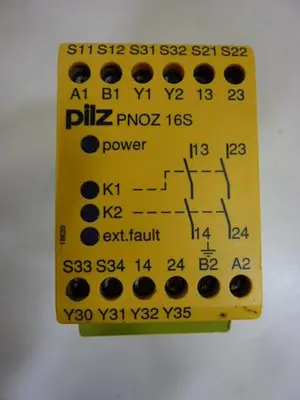 USED PILZ PNOZ-16S24VAC/DC2S