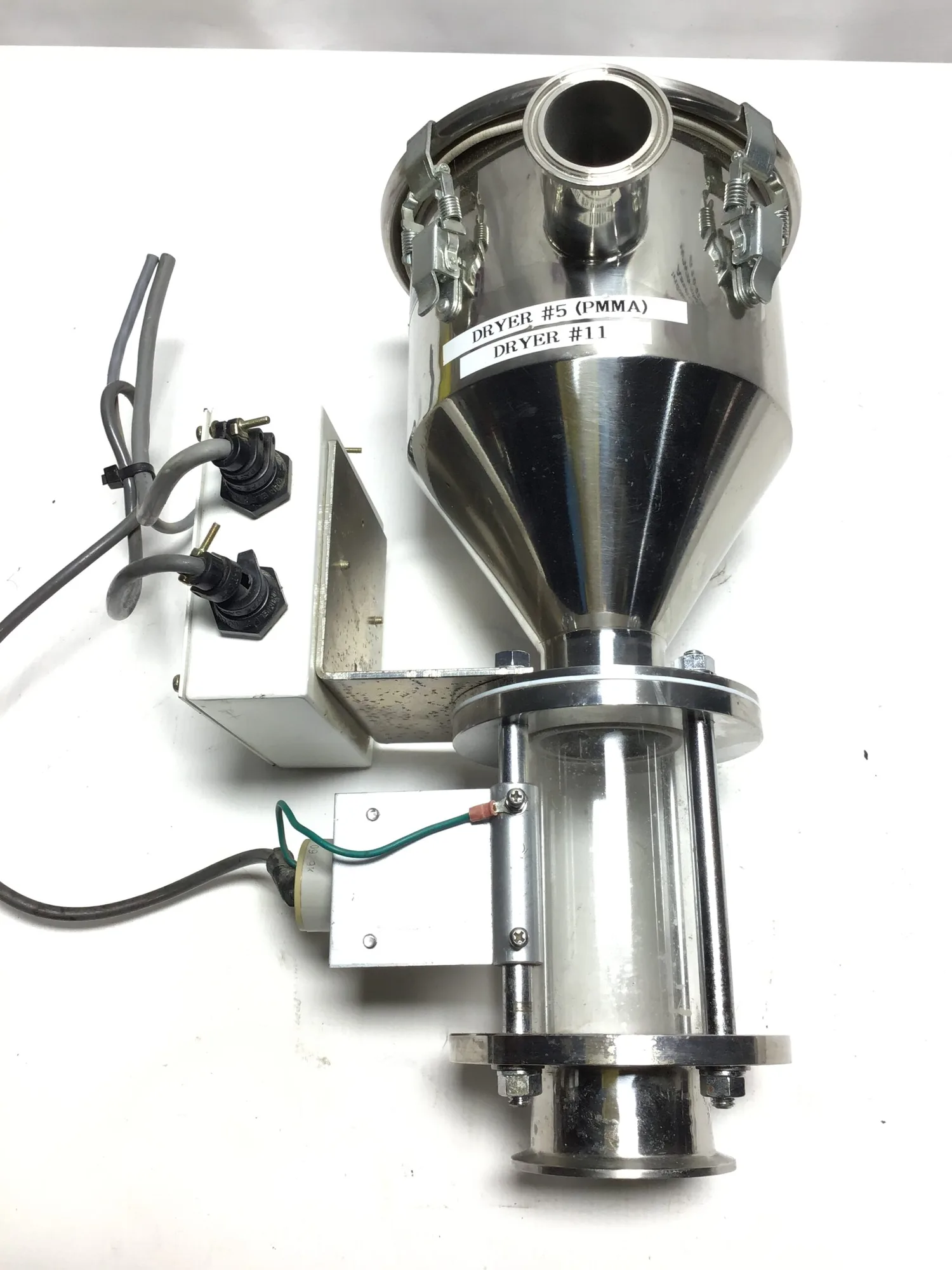 Kawata Vacuum Loader Receiver Hopper