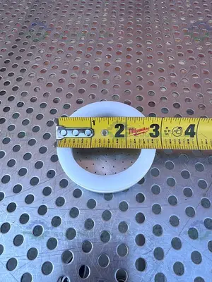 Unknown Stainless Steel Gas Distribution Plate 3"
