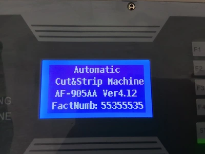 AUTOMATIC COMPUTERIZED CUTTING AND STRIPPING MACHINE AF-905AA