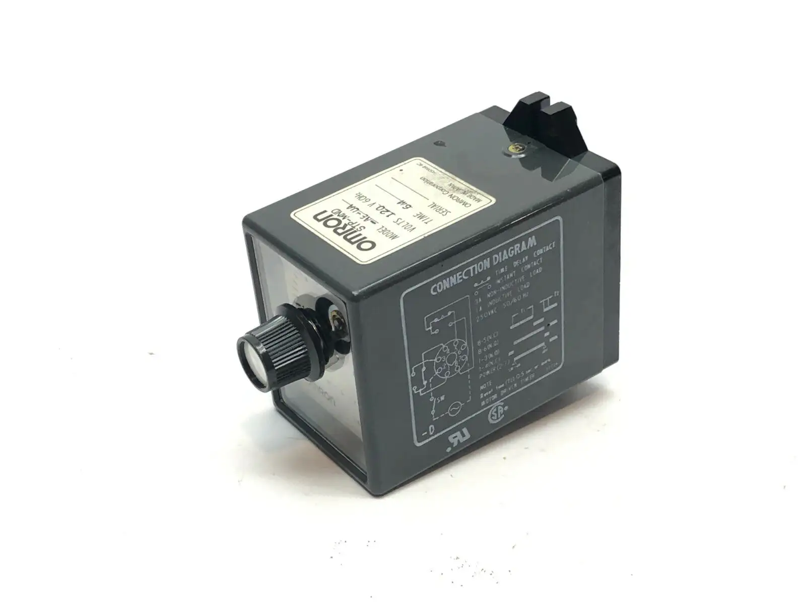 STP-MND-AE-UA | Omron  Time Delay Relay 120VAC 50/60Hz - Used