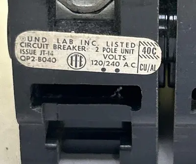 USED ITE QP2-B040