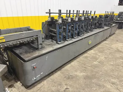 9 STAND x 2" YODER M2 ROLLFORMER, 6 STAND & 3 STAND BASE: YOBRO #24317