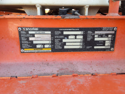 USED 2017 Snorkel S4732E