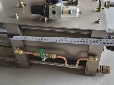 Electro-Pneumatic Positioner TZIDC, V18345-1010521001 w/ Actuator Valve YT-400