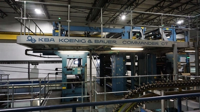 State-of-the-Art Newspaper Printing Plant Auction Event
