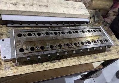 USED BFE PP MELTBLOWN FABRIC MAKING LINE