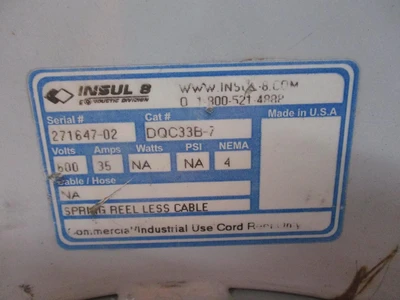 Used INSUL 8 _UNKNOWN_ Hoses | OCO Industrial #1603516
